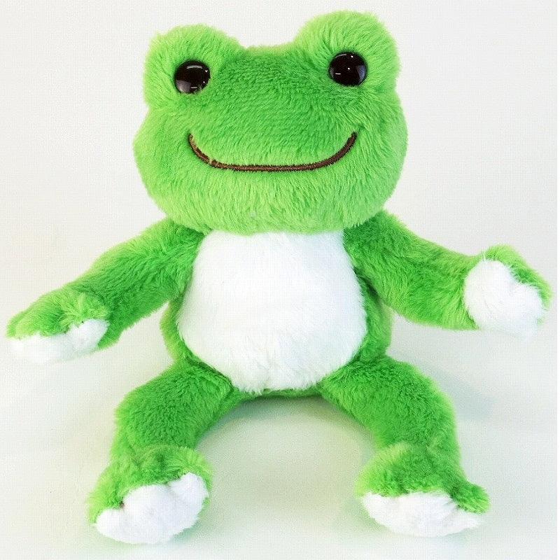 Nakajima Pickles The Frog - Rainbow-colored Pocket Pickles Frog 7.5 inch Plush Toy, Chartreuse Green - SaQra Mart Hobby