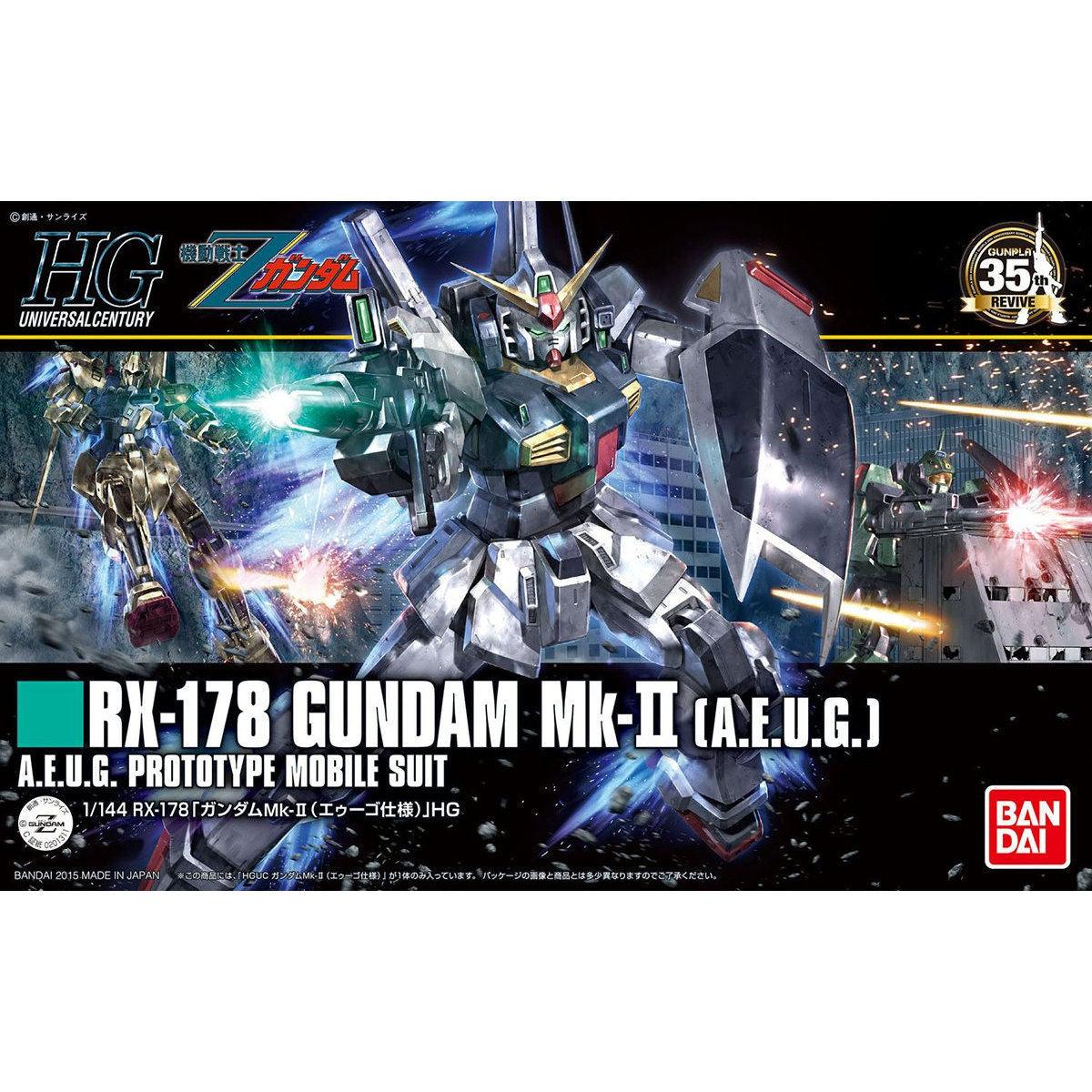 BANDAI HGUC RX-178 GUNDAM Mk-II (A.E.U.G) - SaQra Mart Hobby