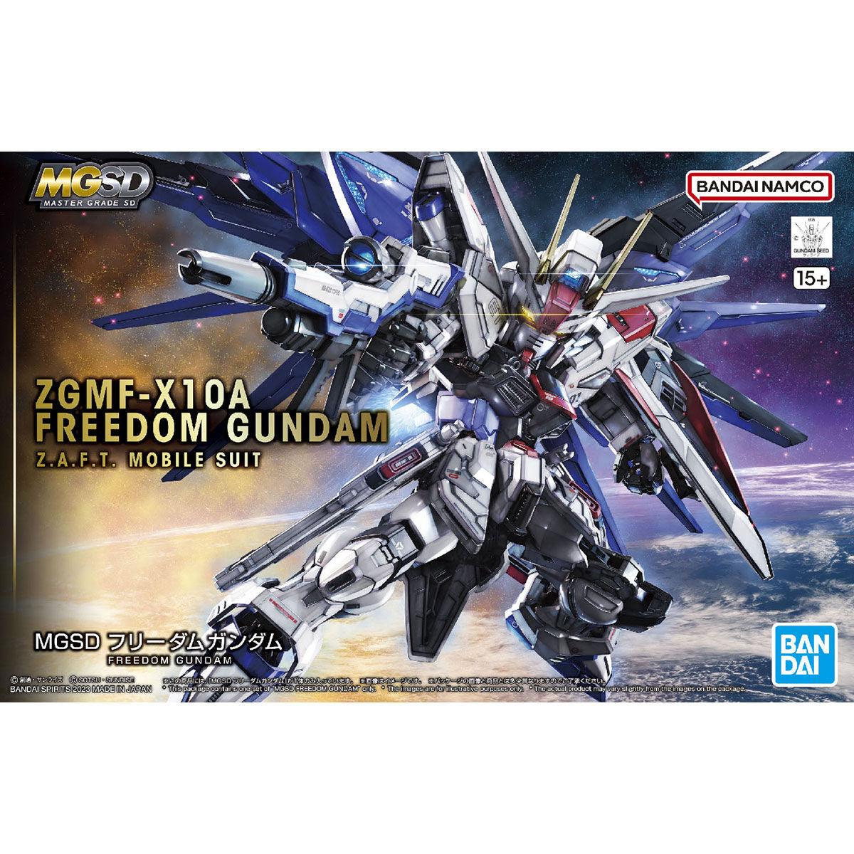 BANDAI MGSD ZGMF-X10A FREEDOM GUNDAM - SaQra Mart Hobby