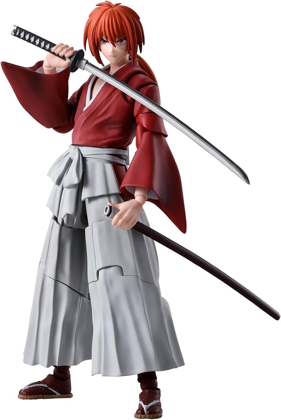 BANDAI S.H.Figuarts Rurouni Kenshin- Meiji Swordsman Romantic Story -: Kenshin Himura - SaQra Mart Hobby