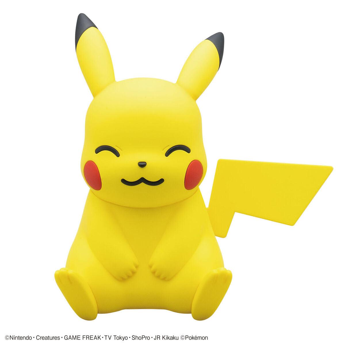 BANDAI Pokemon PLAMO Quick!! 16 Pikachu (Sit Down Pose) - SaQra Mart Hobby