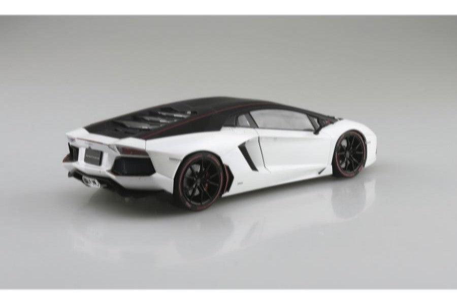 AOSHIMA 1/24 Scale THE SUPER CAR: 012 '14 Lamborghini Aventador 