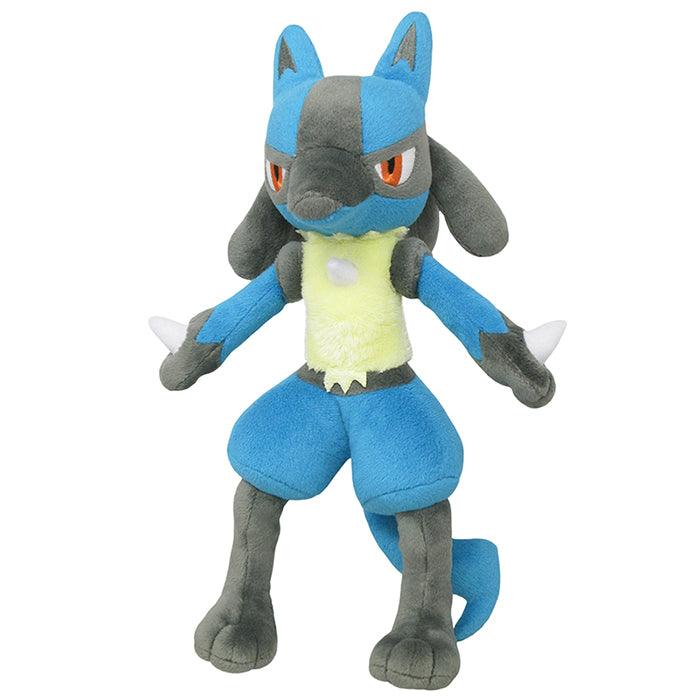 Sanei Pokemon All Star Collection Plush Toy PP012 Lucario (S), 11.6 inches - SaQra Mart Hobby