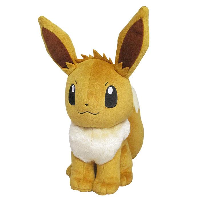 Sanei Pokemon All Star Collection Plush Toy PP051 Eevee (M), 12.6 inches - SaQra Mart Hobby