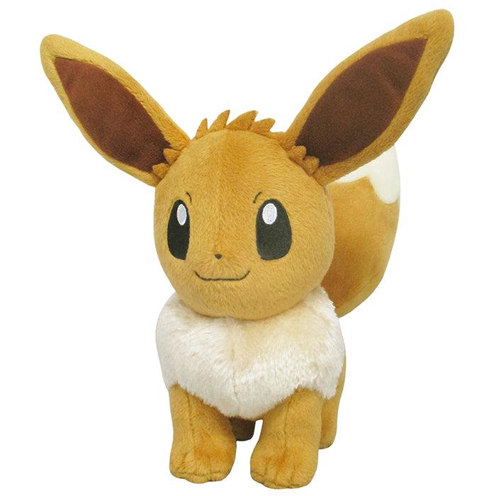 Sanei Pokemon All Star Collection Plush Toy PP166 Eevee (Female Form) (S), 8.7 inches - SaQra Mart Hobby