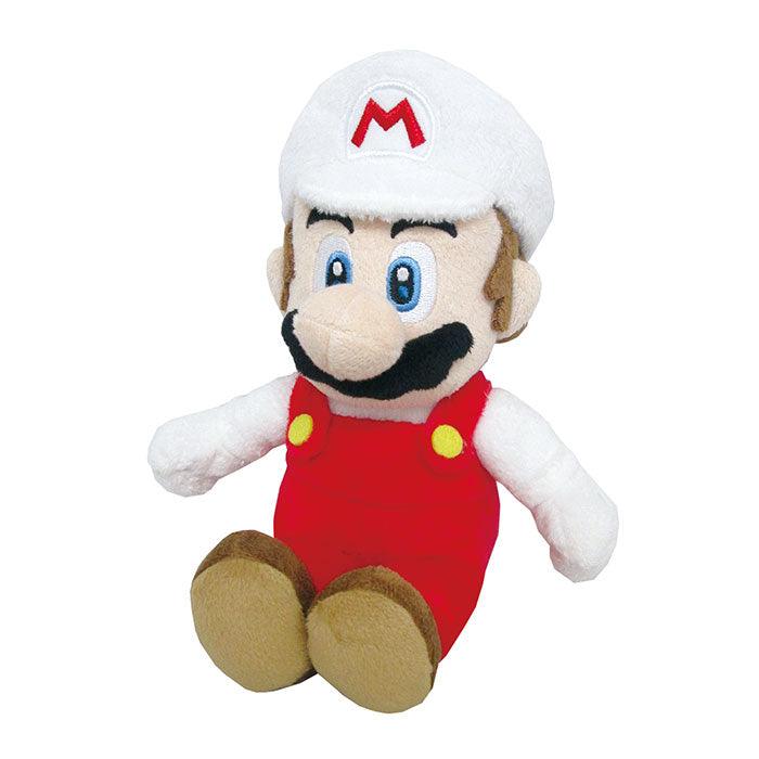 Sanei SUPER MARIO - All Star Collection Plush Toy AC07 Fire Mario, Small, 9.5 inch - SaQra Mart Hobby