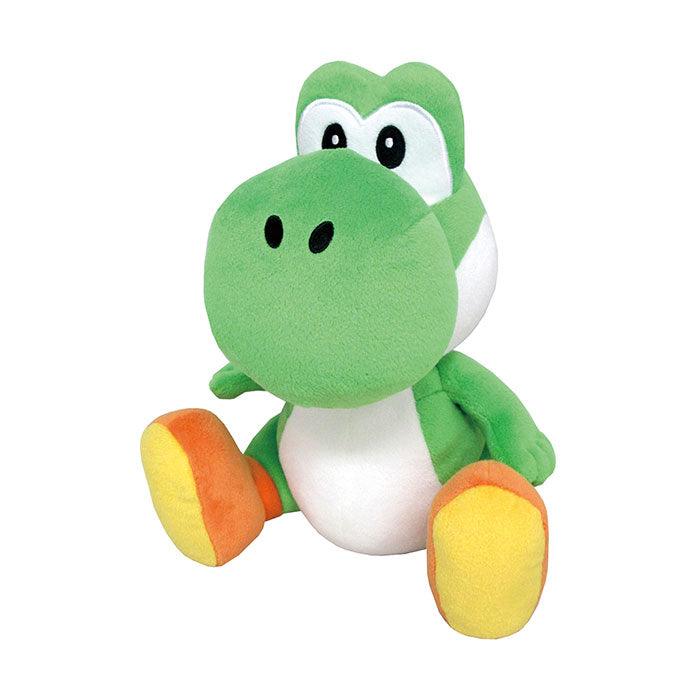Sanei SUPER MARIO - All Star Collection Plush Toy AC19 Green Yoshi, Middle, 10 Inch - SaQra Mart Hobby