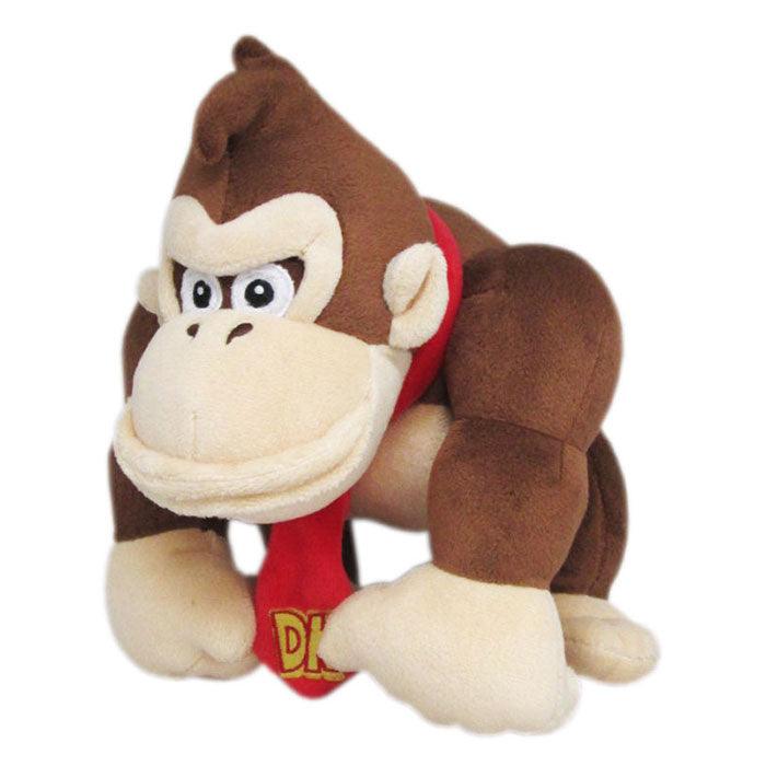 Sanei SUPER MARIO - All Star Collection Plush Toy AC20 Donkey Kong, Small, 8 Inch - SaQra Mart Hobby