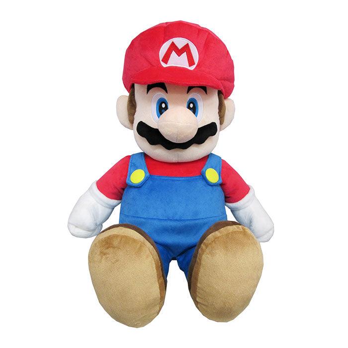 Sanei SUPER MARIO - All Star Collection Plush Toy AC41 Mario, Large, 23.6 Inch - SaQra Mart Hobby