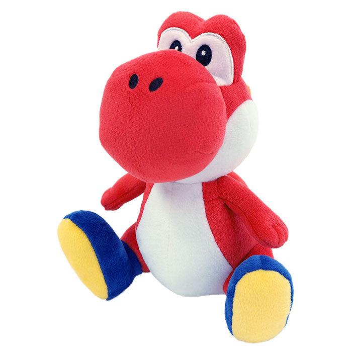 Sanei SUPER MARIO - All Star Collection Plush Toy AC43 Red Yoshi, Small, 8 Inch - SaQra Mart Hobby