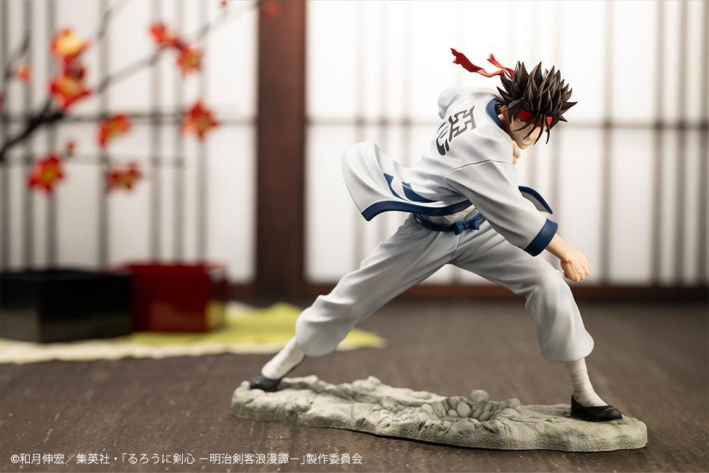 KOTOBUKIYA ARTFX J Rurouni Kenshin: Meiji Kenkaku Romantan: Sanosuke Sagara - SaQra Mart Hobby