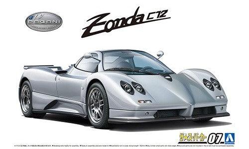 AOSHIMA 1/24 Scale THE SUPER CAR: 007 '00 PAGANI Zonda C12S - SaQra Mart Hobby