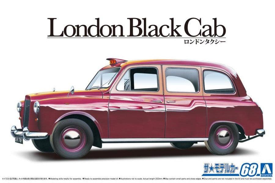 AOSHIMA 1/24 Scale THE MODEL CAR: No.068 FX-4 London Black Cab '68 (London TAXI) - SaQra Mart Hobby