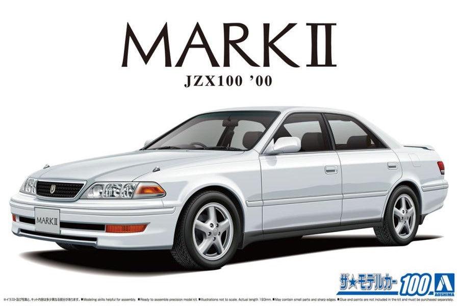AOSHIMA 1/24 Scale THE MODEL CAR: No.100 TOYOTA JZX100 MARK II TOURER V '00 - SaQra Mart Hobby