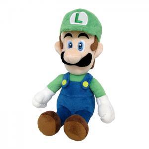Sanei SUPER MARIO - All Star Collection Plush Toy AC02 Luigi, Small, 10 Inch - SaQra Mart Hobby