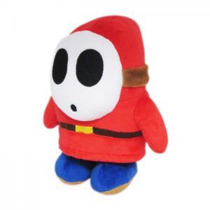 Sanei SUPER MARIO - All Star Collection Plush Toy AC25 Shy Guy, Small, 6.5 Inch - SaQra Mart Hobby