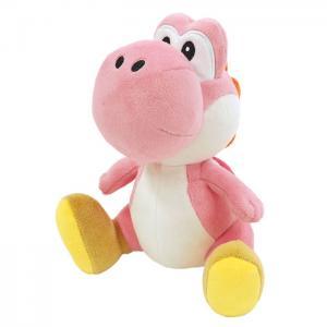 Sanei SUPER MARIO - All Star Collection Plush Toy AC46 Pink Yoshi, Small, 8 Inch - SaQra Mart Hobby