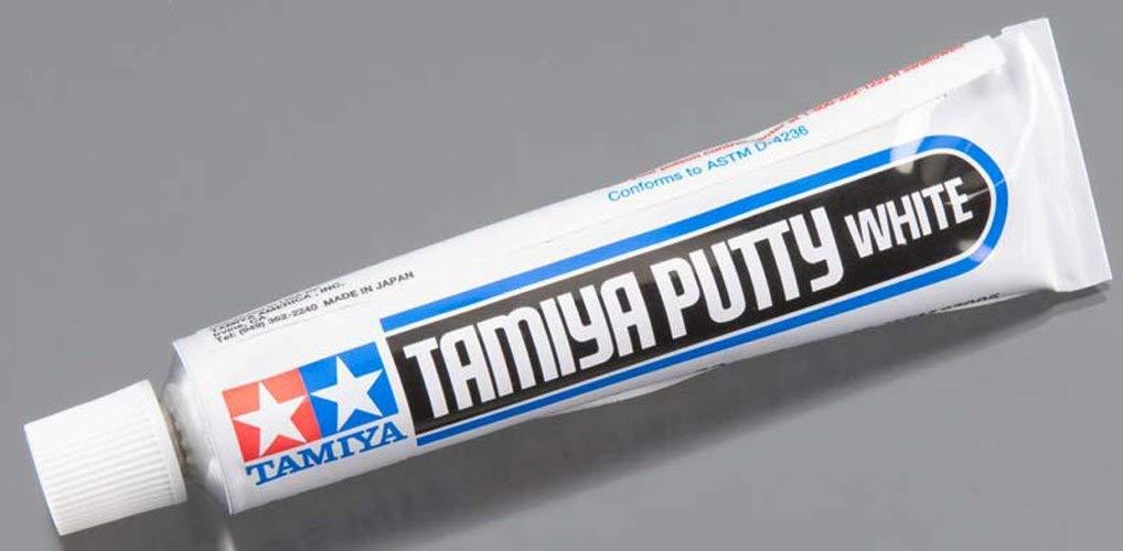 TAMIYA Make-up consumable meterial: #87095 TAMIYA Putty (White) - SaQra Mart Hobby