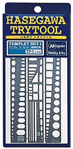 Hasegawa Try tool: TP1#71101 Tenplet Set 1 (Stright line) - SaQra Mart Hobby